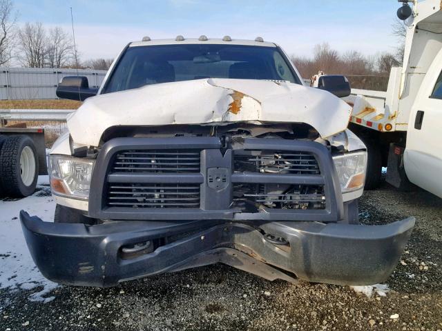 3C63DPGL3CG229418 - 2012 DODGE RAM 3500 S WHITE photo 9