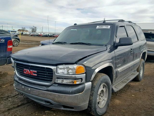 1GKEK13Z14J115517 - 2004 GMC YUKON BLACK photo 2