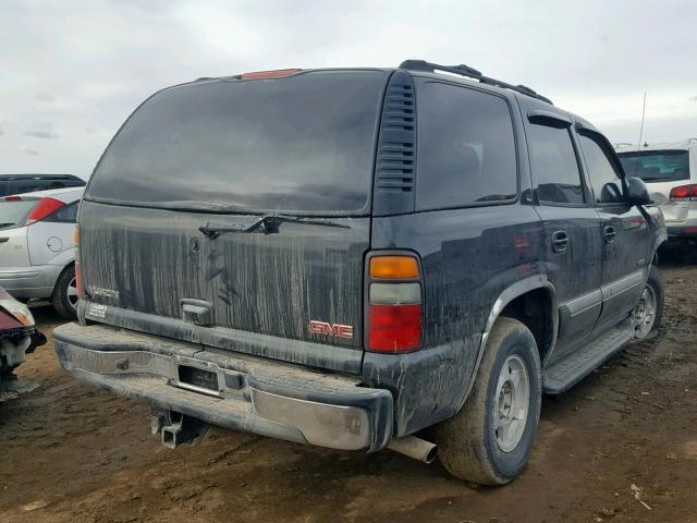 1GKEK13Z14J115517 - 2004 GMC YUKON BLACK photo 4