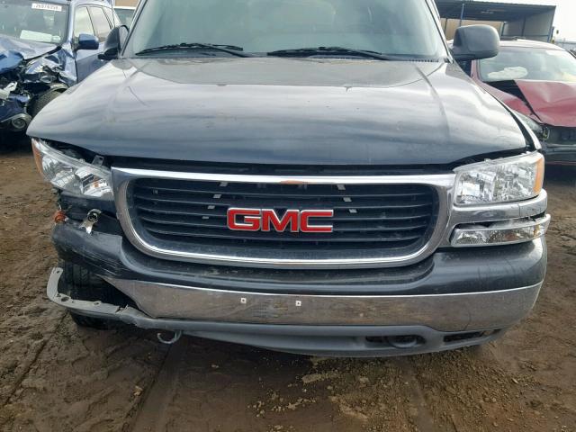 1GKEK13Z14J115517 - 2004 GMC YUKON BLACK photo 7