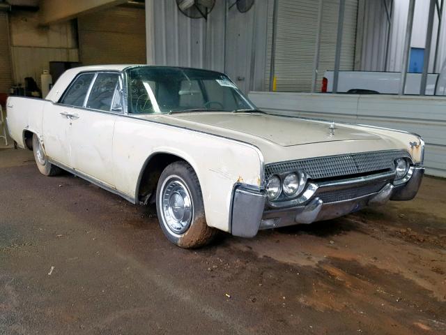 1Y82H403238 - 1961 LINCOLN CONTINENTL TAN photo 1