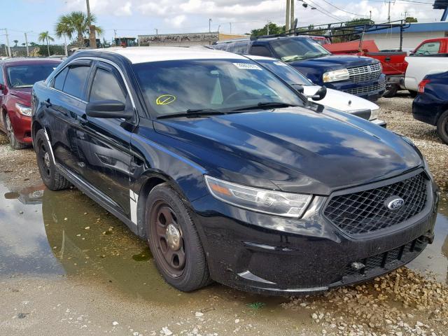 1FAHP2MK3EG182495 - 2014 FORD TAURUS POL BLACK photo 1