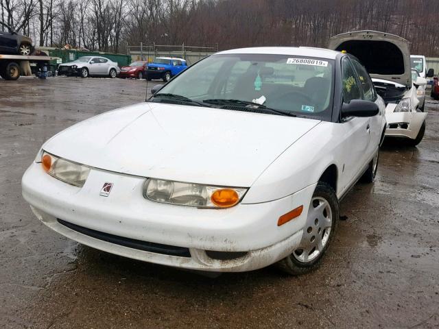 1G8ZH52882Z114840 - 2002 SATURN SL1 WHITE photo 2