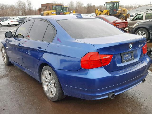 WBAPL5G52BNN22359 - 2011 BMW 335 XI BLUE photo 3