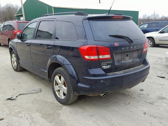 3D4PH1FG7BT511988 - 2011 DODGE JOURNEY MA BLUE photo 3