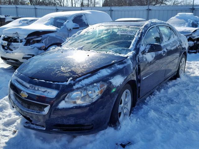 1G1ZB5E19BF167658 - 2011 CHEVROLET MALIBU LS BLUE photo 2