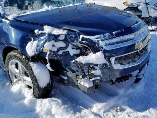 1G1ZB5E19BF167658 - 2011 CHEVROLET MALIBU LS BLUE photo 9