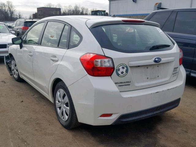 JF1GPAA66F8213229 - 2015 SUBARU IMPREZA BA WHITE photo 3