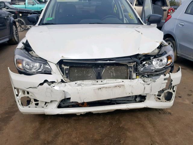 JF1GPAA66F8213229 - 2015 SUBARU IMPREZA BA WHITE photo 9