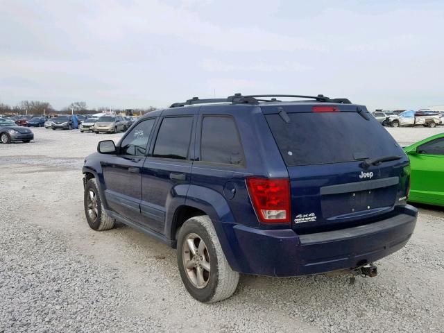 1J4GR48K45C535284 - 2005 JEEP GRAND CHER BLUE photo 3