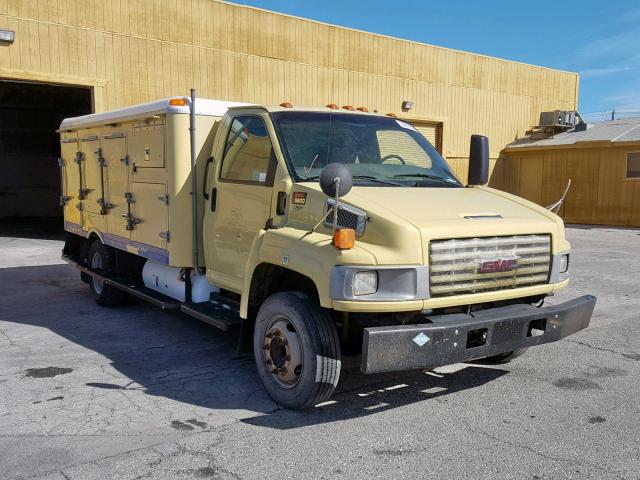 1GDJ5C1G96F904739 - 2006 GMC C5500 C5C0 YELLOW photo 1