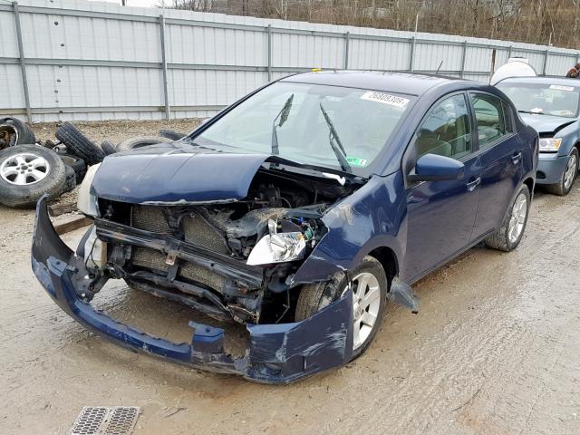 3N1AB61E28L744583 - 2008 NISSAN SENTRA 2.0 BLUE photo 2