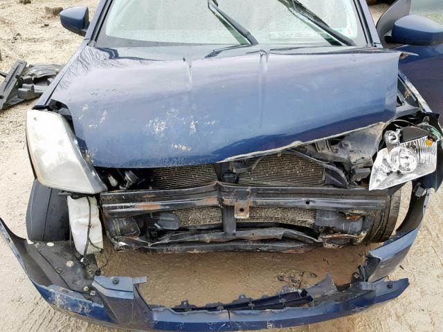 3N1AB61E28L744583 - 2008 NISSAN SENTRA 2.0 BLUE photo 7