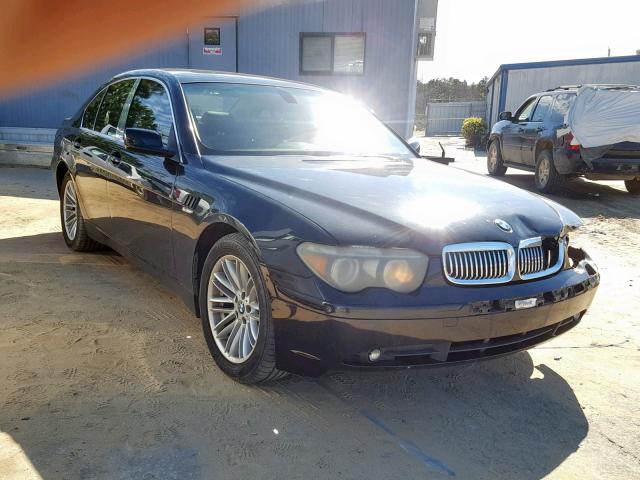 WBAGL63484DP69218 - 2004 BMW 745 I BLACK photo 1