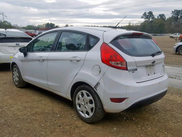 3FADP4EJ0DM192115 - 2013 FORD FIESTA SE WHITE photo 3