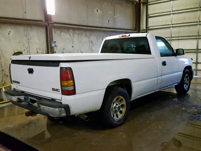 1GTEC14X45Z342855 - 2005 GMC NEW SIERRA WHITE photo 4