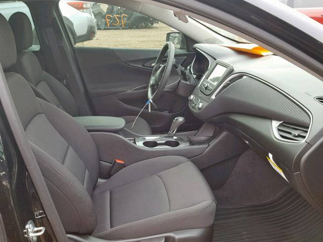 1G1ZB5ST0JF283769 - 2018 CHEVROLET MALIBU LS BLACK photo 5