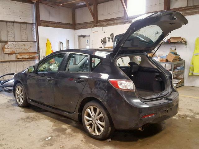 JM1BL1H60A1133996 - 2010 MAZDA 3 S BLACK photo 3