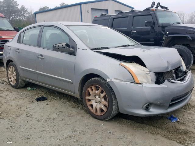 3N1AB6AP3BL663780 - 2011 NISSAN SENTRA 2.0 SILVER photo 1