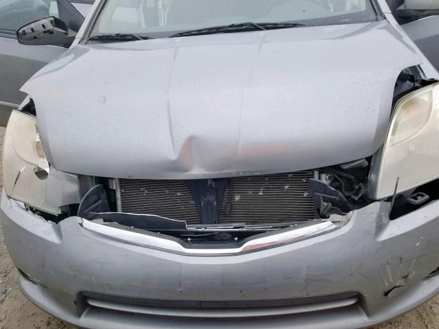 3N1AB6AP3BL663780 - 2011 NISSAN SENTRA 2.0 SILVER photo 7