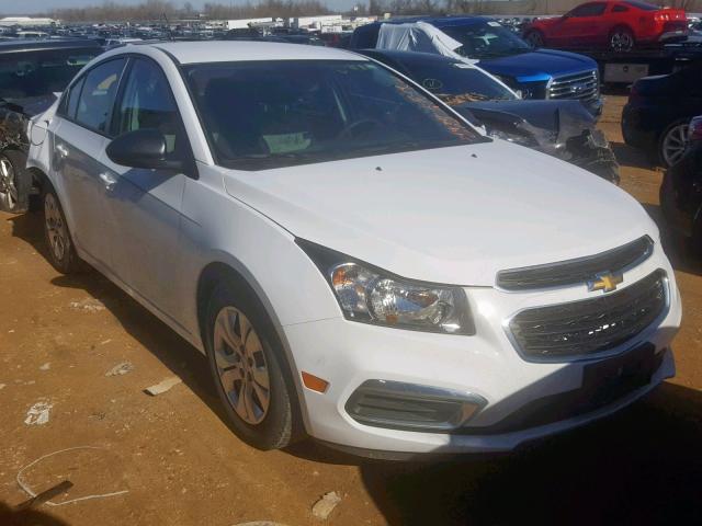 1G1PA5SH1F7133029 - 2015 CHEVROLET CRUZE LS WHITE photo 1