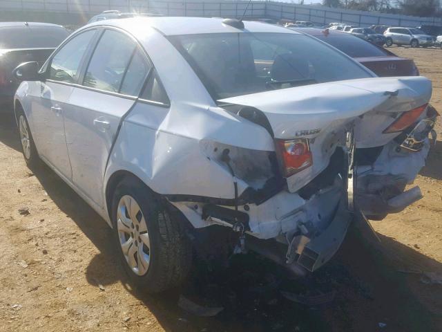 1G1PA5SH1F7133029 - 2015 CHEVROLET CRUZE LS WHITE photo 3