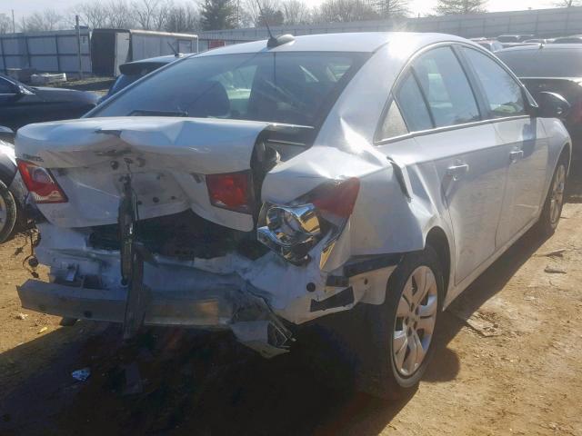 1G1PA5SH1F7133029 - 2015 CHEVROLET CRUZE LS WHITE photo 4