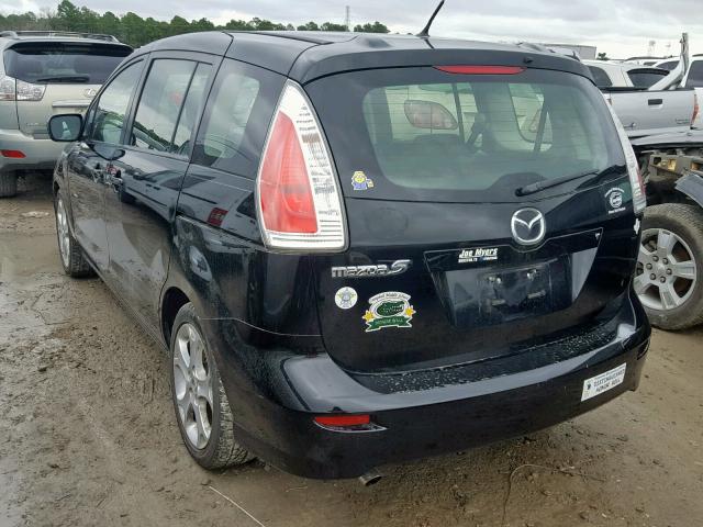 JM1CR2W33A0384860 - 2010 MAZDA 5 BLACK photo 3