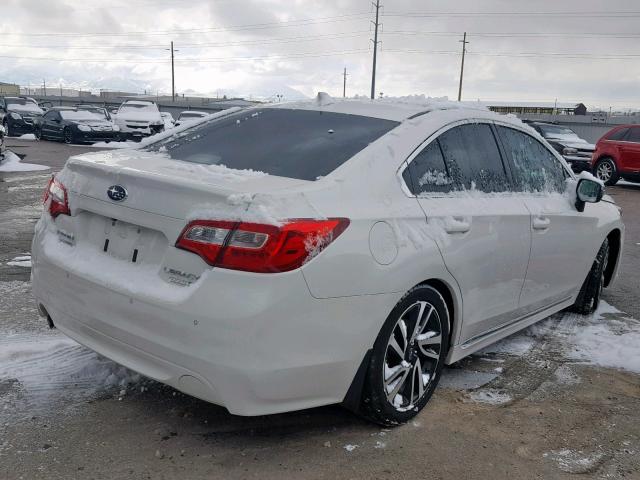 4S3BNAS67H3035839 - 2017 SUBARU LEGACY SPO WHITE photo 4