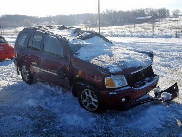 1GKDT13S432406842 - 2003 GMC ENVOY RED photo 1