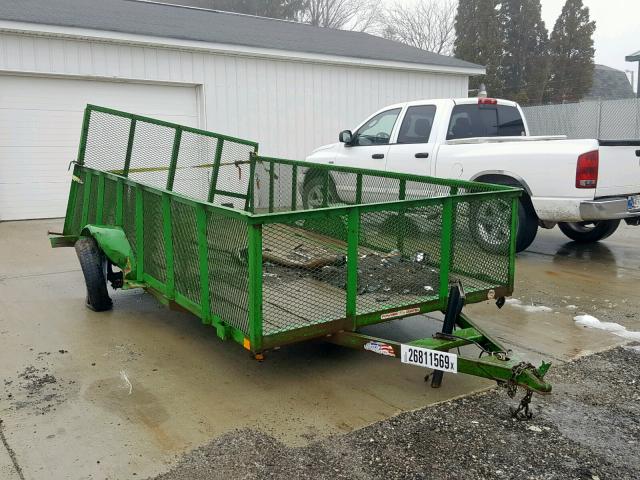 5M4LU1213EF014052 - 2014 UTILITY TRAILER GREEN photo 1