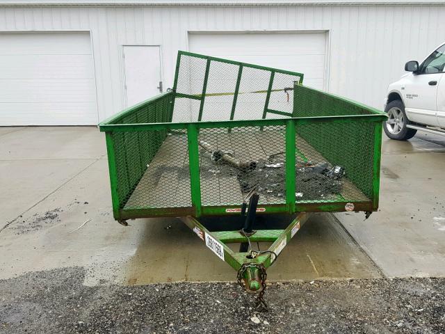 5M4LU1213EF014052 - 2014 UTILITY TRAILER GREEN photo 2