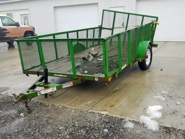 5M4LU1213EF014052 - 2014 UTILITY TRAILER GREEN photo 3