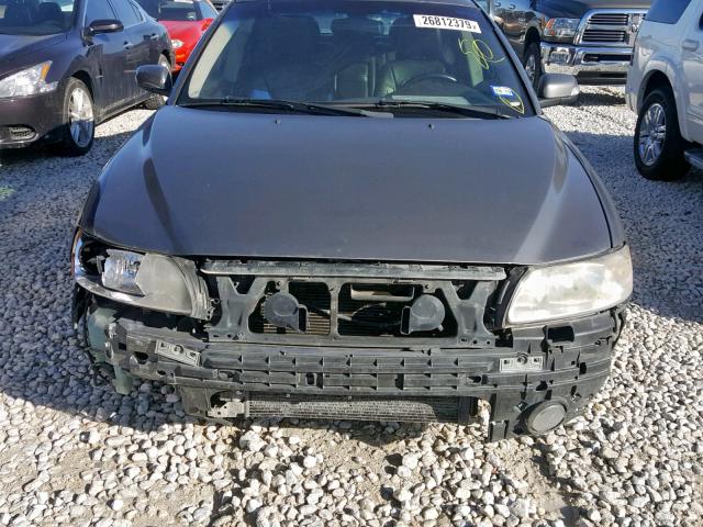 YV1RS592X82676677 - 2008 VOLVO S60 2.5T GRAY photo 9