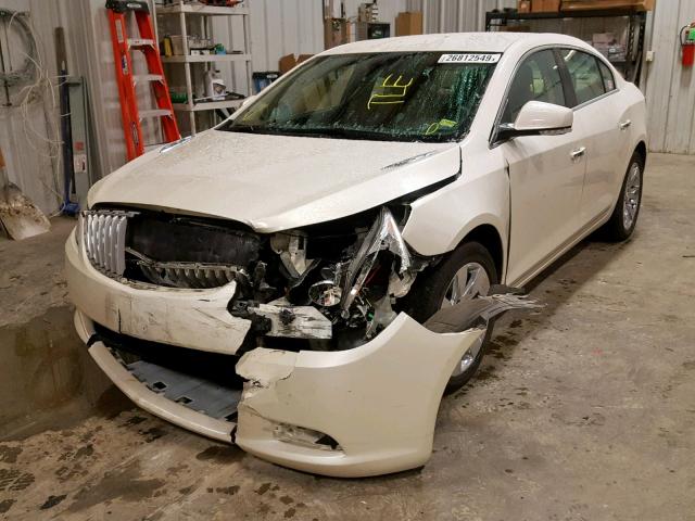 1G4GC5EC8BF243623 - 2011 BUICK LACROSSE C WHITE photo 2