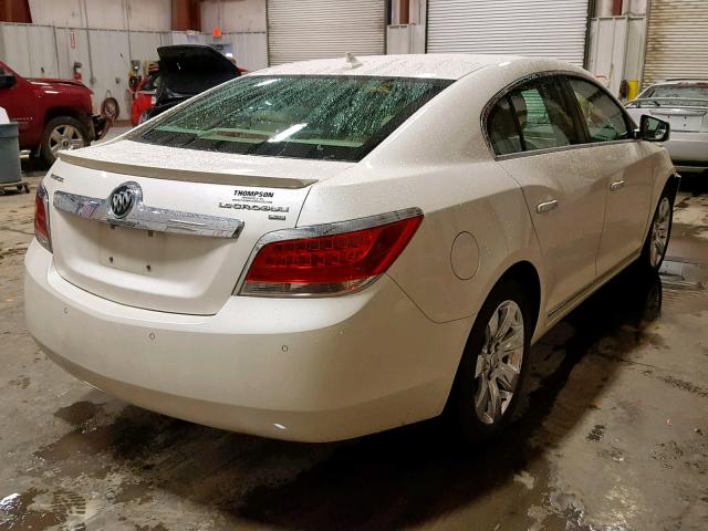 1G4GC5EC8BF243623 - 2011 BUICK LACROSSE C WHITE photo 4