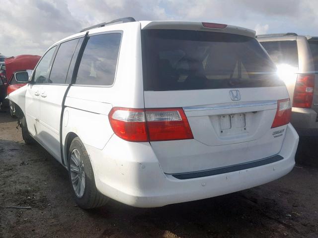 5FNRL38835B017426 - 2005 HONDA ODYSSEY TO WHITE photo 3