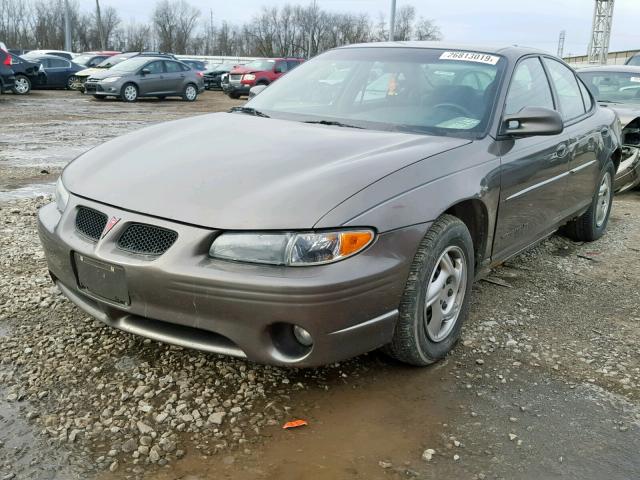 1G2WK52J31F235549 - 2001 PONTIAC GRAND PRIX TAN photo 2