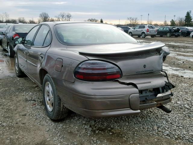 1G2WK52J31F235549 - 2001 PONTIAC GRAND PRIX TAN photo 3