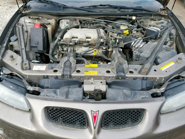 1G2WK52J31F235549 - 2001 PONTIAC GRAND PRIX TAN photo 7