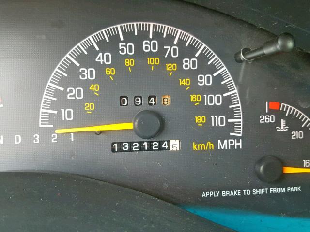 1G2WK52J31F235549 - 2001 PONTIAC GRAND PRIX TAN photo 8