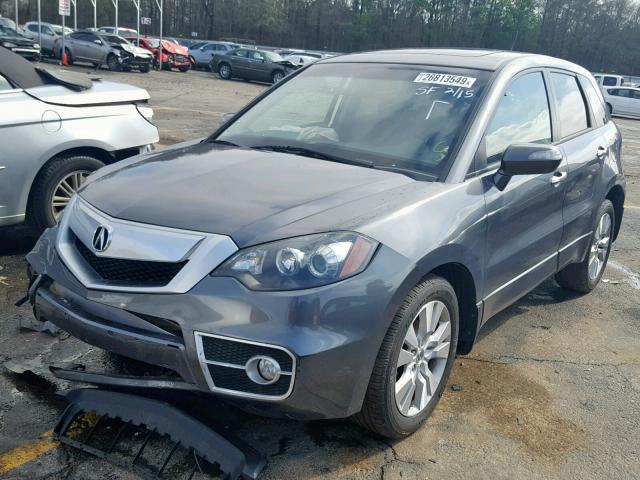 5J8TB2H58CA000802 - 2012 ACURA RDX TECHNO GRAY photo 2