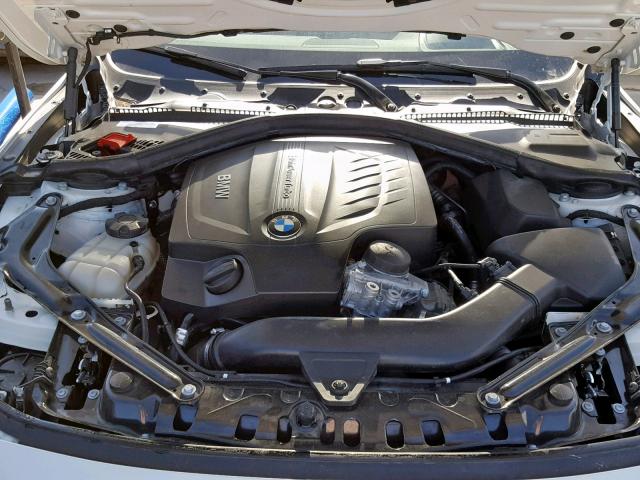 WBA3T3C51EJ876538 - 2014 BMW 435 I WHITE photo 7