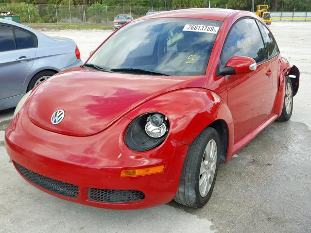 3VWPW31C28M513151 - 2008 VOLKSWAGEN NEW BEETLE Qırmızı foto 2