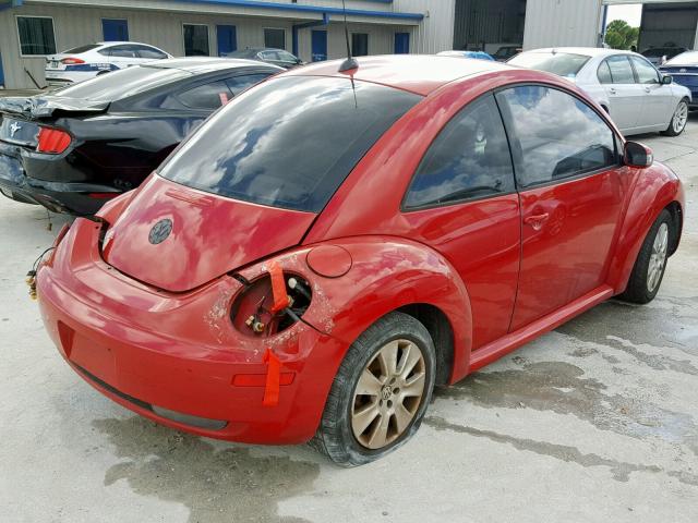 3VWPW31C28M513151 - 2008 VOLKSWAGEN NEW BEETLE Qırmızı foto 4