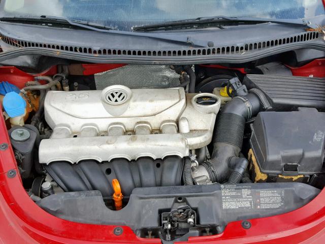 3VWPW31C28M513151 - 2008 VOLKSWAGEN NEW BEETLE Qırmızı foto 7