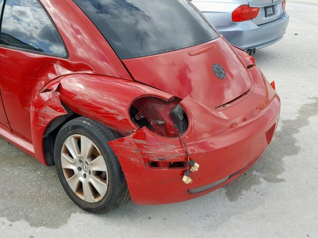 3VWPW31C28M513151 - 2008 VOLKSWAGEN NEW BEETLE Qırmızı foto 9