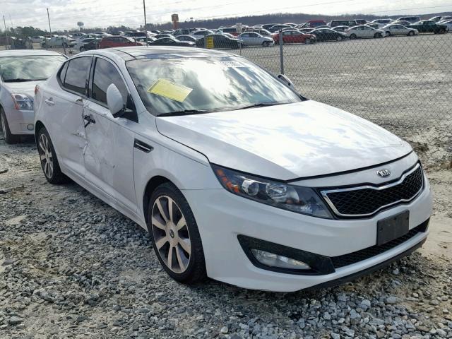 5XXGR4A64DG108253 - 2013 KIA OPTIMA SX WHITE photo 1