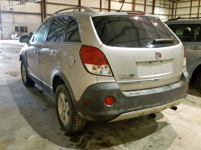 3GSCL33P58S601296 - 2008 SATURN VUE XE GRAY photo 3