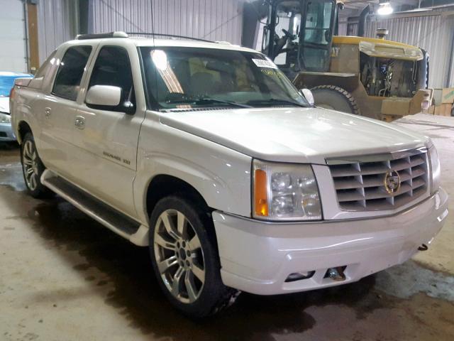 3GYEK63N12G214899 - 2002 CADILLAC ESCALADE E WHITE photo 1